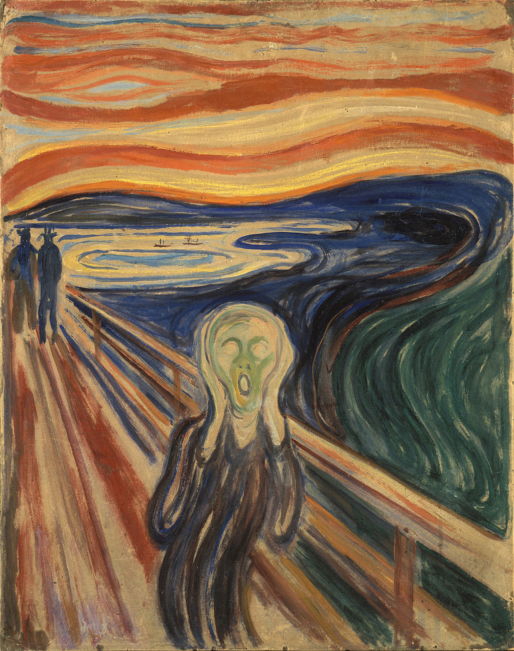 Edvard Munch [Public domain], The Scream