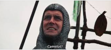 Sir Lancelot: Camelot!