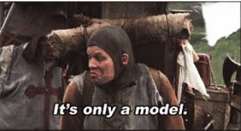 Squire: It's only a model.
